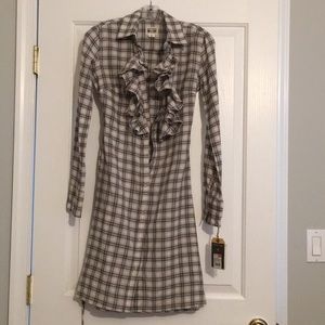 NWT Flannel Dress - XS